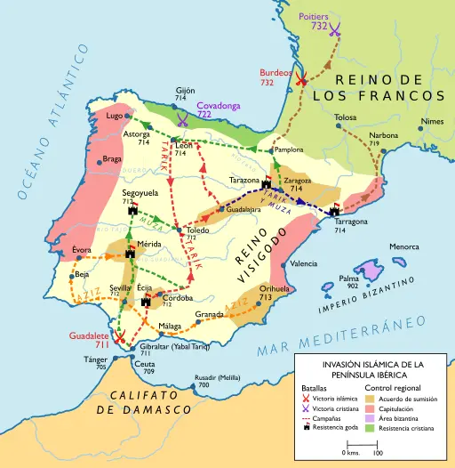 Islamic invasion of the Iberian Peninsula